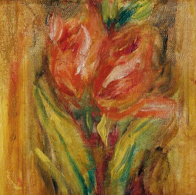 Tulpen door Pierre Auguste Renoir